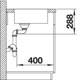 Blanco ZEROX 700-IF Durinox 523099 нержавеющая сталь