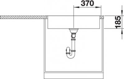 Blanco ZEROX 700-IF Durinox 523099 нержавеющая сталь