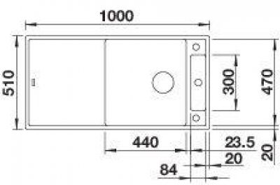 Blanco AXIA III XL 6 S 523517 серый беж