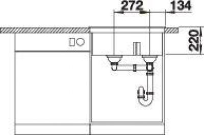 Blanco PLEON 6 Split 521698 кофе