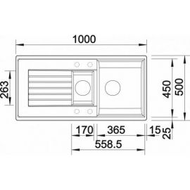 Blanco ZIA 6 S 520632 жемчужный