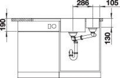 Blanco AXIA III 6 S-F 523492 белый