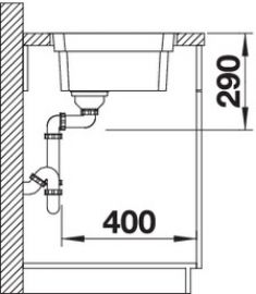 Blanco ETAGON 500-IF 521840 нержавеющая сталь