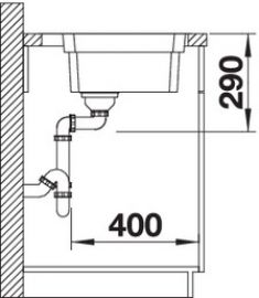 Blanco ETAGON 500-IF/A 521748 нержавеющая сталь