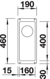 Blanco SUBLINE 160-U 523403 серый беж