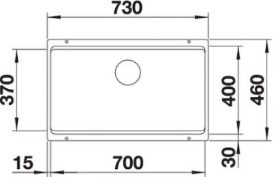 Blanco ETAGON 700-U 525174 серый беж