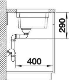 Blanco ETAGON 700-U 524270 нержавіюча сталь