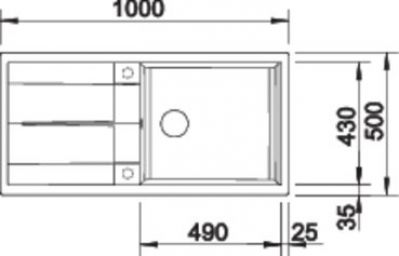 Blanco METRA XL 6 S 525931 черный