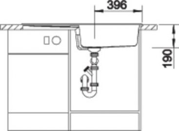 Blanco METRA XL 6 S 525931 черный