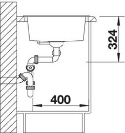 Blanco METRA 9 525936 черный