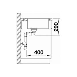 Blanco ANDANO 340/340-IF/A 525248 нержавеющая сталь