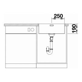 Blanco ANDANO 500-IF/A 525245 Нержавеющая сталь