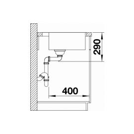 Blanco ANDANO 500-IF/A 525245 Нержавеющая сталь