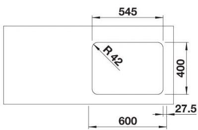 Blanco SOLIS 340/180-U 526129