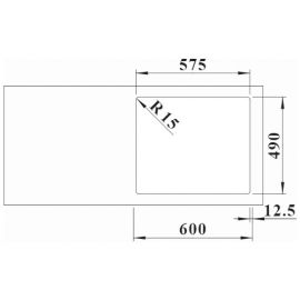 Blanco  SOLIS 340/180-IF/A  526132 Нержавеющая сталь