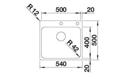 Blanco SOLIS 500-IF/A 526124