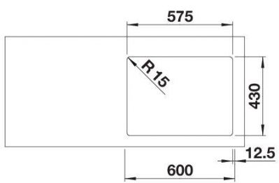 Blanco SOLIS 340/180-IF 526130