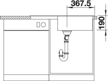 Blanco LEGRA XL 6 S белый 523328