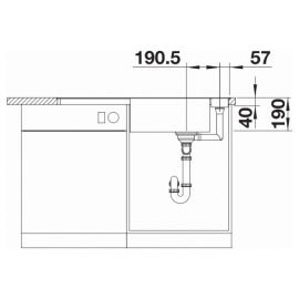 Blanco AXIA III XL 6 S-F 525860 черный