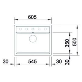 Blanco DALAGO 6-F черный 525875