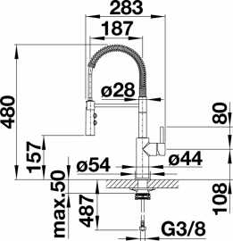 Blanco CATRIS-S 521476