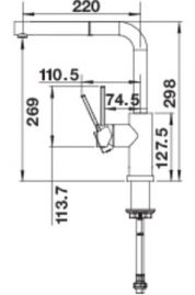 Blanco LANORA-S-F 526180