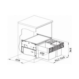 Система сортировки Blanco SELECT II XL 60/3 526205