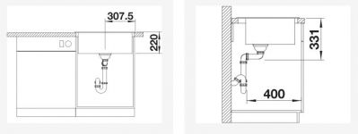 Blanco PLEON 6 527320 вулканический серый