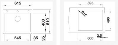 Blanco PLEON 6 527137 нежный белый