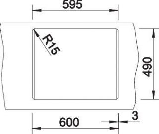 Blanco DALAGO 6 527246 вулканический серый