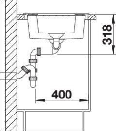 Blanco METRA 6 527295 вулканический серый