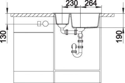 Blanco METRA 6 527295 вулканический серый