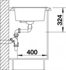 Blanco METRA 9 527304 вулканический серый