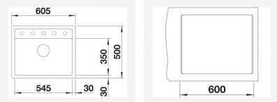 Blanco DALAGO 6-F 527064 нежный белый