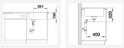 Blanco METRA XL 6 S-F 527125 нежный белый