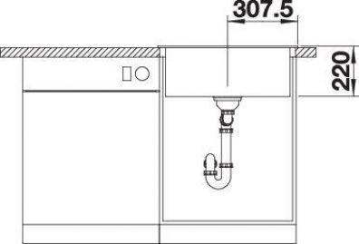 Blanco PLEON 6 527770 чёрный