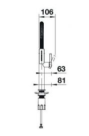 Blanco CULINA-S II Mini 527467 PVD steel