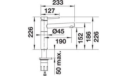 Blanco ALTA II 527530 чёрный