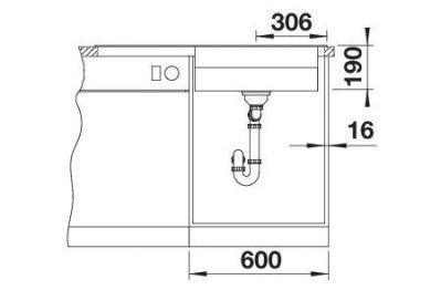 Blanco ETAGON XL 6 S 528099 ніжний білий