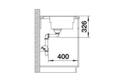 Blanco ETAGON XL 6 S-F 528100 чёрный