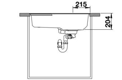 Blanco OOVALON 700-IF VELGRANIT 527991 мистический черный