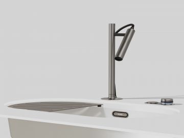 Blanco LUNEOO-S 527976 satin platinum