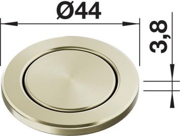 Blanco PushControl ІІІ 210672 satin gold