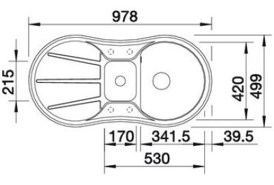 Blanco CRON 6S 515031