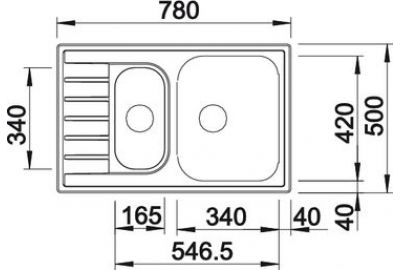 Blanco LIVIT 6S compact 515117