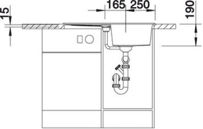 Blanco METRA 45S 515038