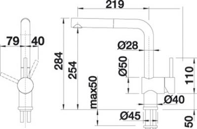 Blanco LINUS-S 512402