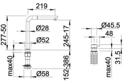 Blanco PERISCOPE-S-F II  516671