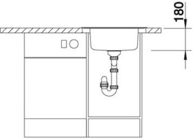 Blanco RONDOVAL stainless steel decor 513314