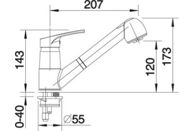 Blanco WEGA-S 512041